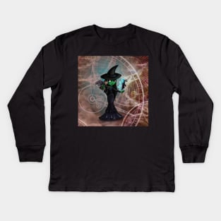 Wicked Witch Kids Long Sleeve T-Shirt